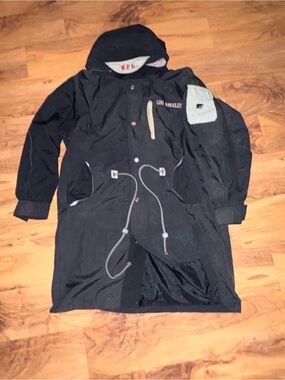 ✨ vintage 90s triple f.a.t. goose x nfl los angeles raiders parka jacket ✨